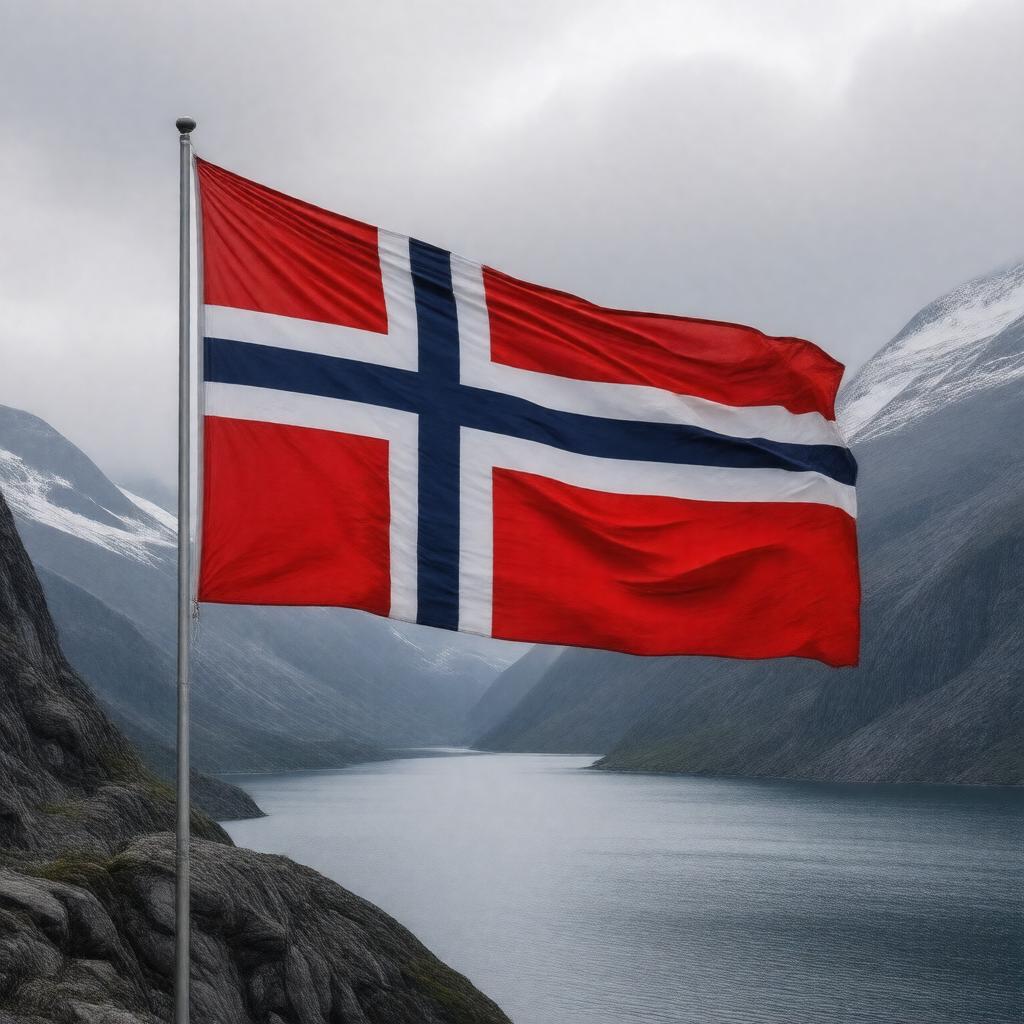 Click to view larger image AI-created image of Ja, vi elsker dette landet