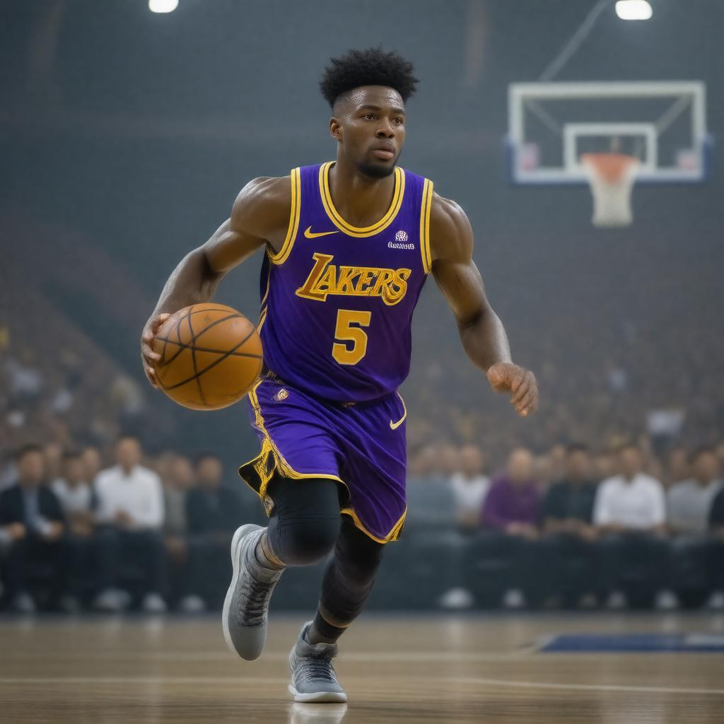 AI-created image of Jabari Brown