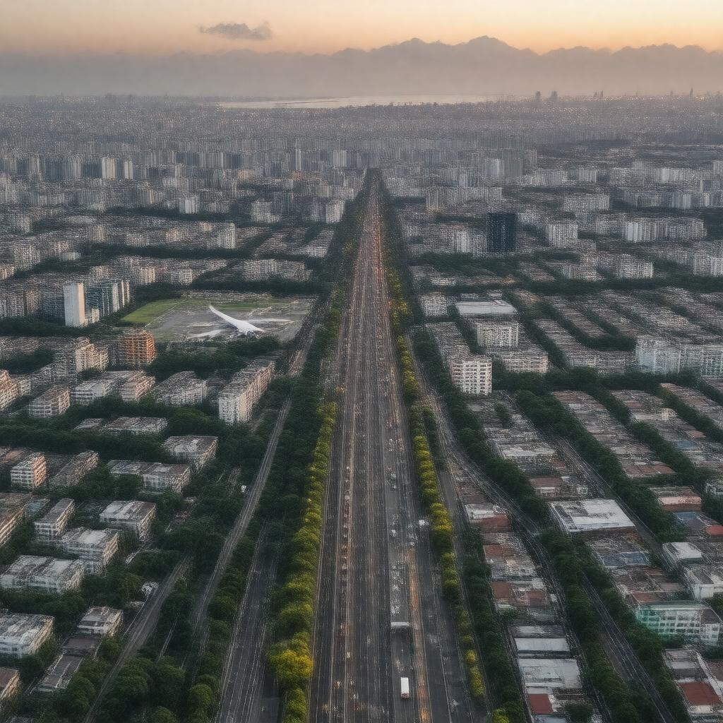 AI-created image of Jabodetabek