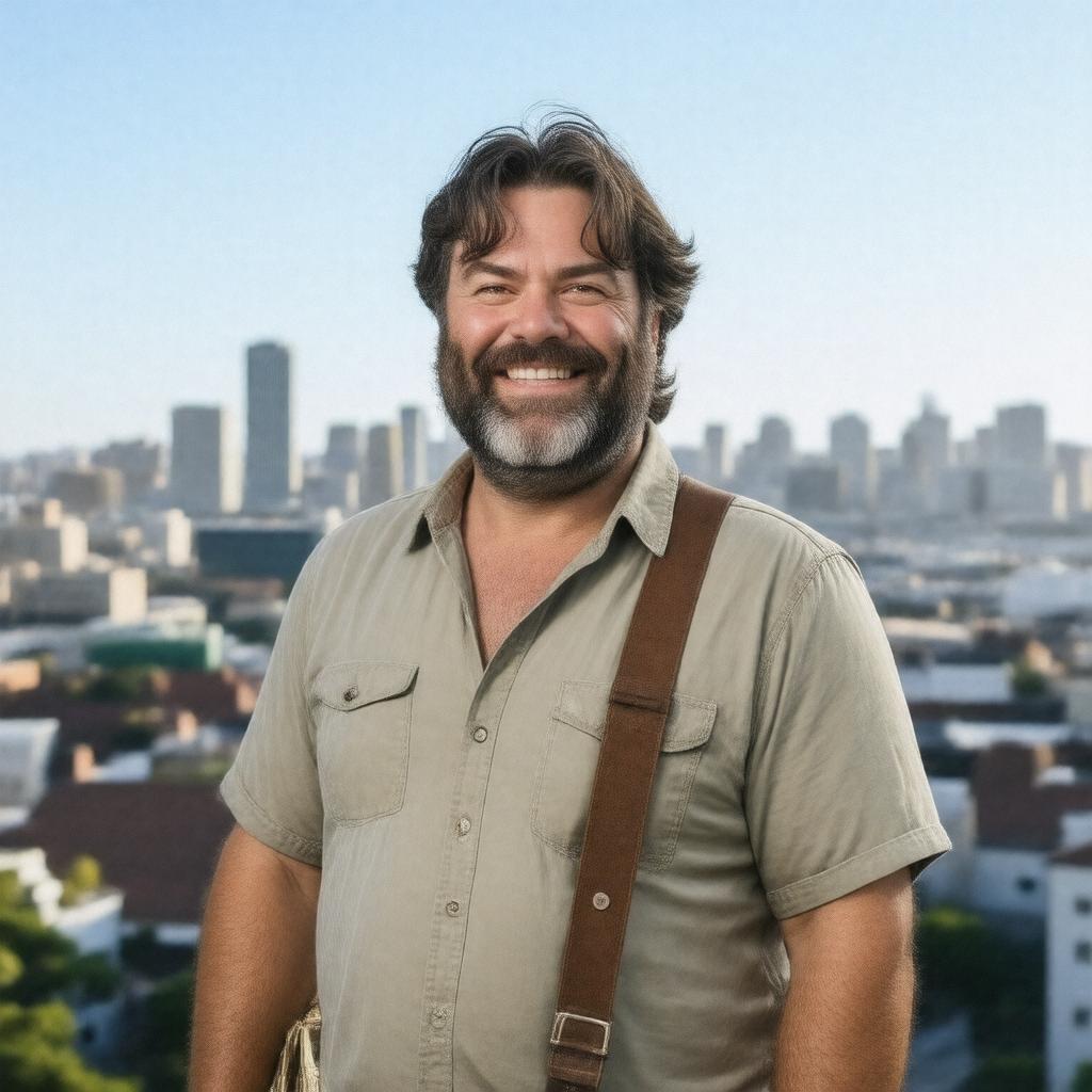 AI-created image of Jack Black