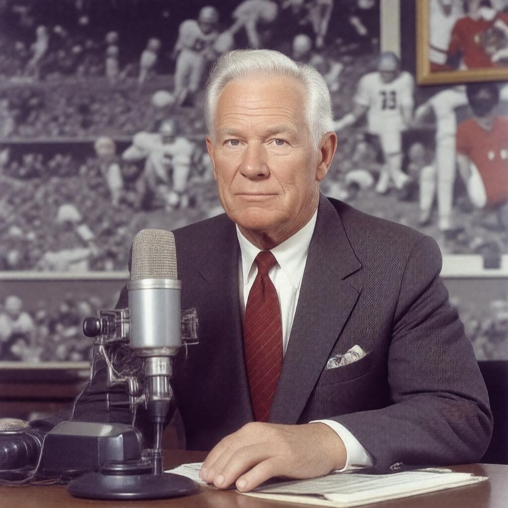 AI-created image of Jack Buck