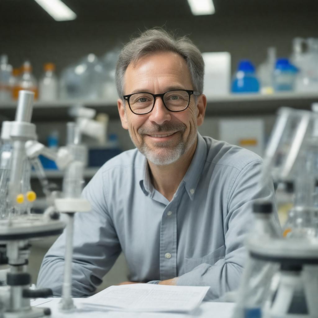 AI-created image of Jack Dunitz