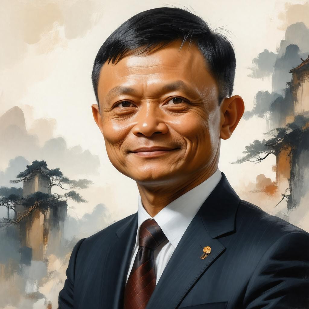 AI-created image of Jack Ma