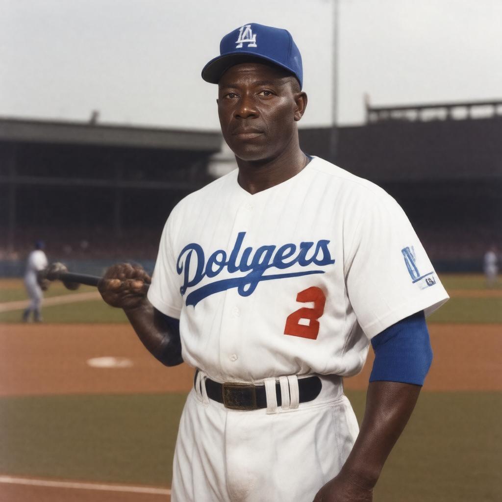 AI-created image of Jack Roosevelt Robinson