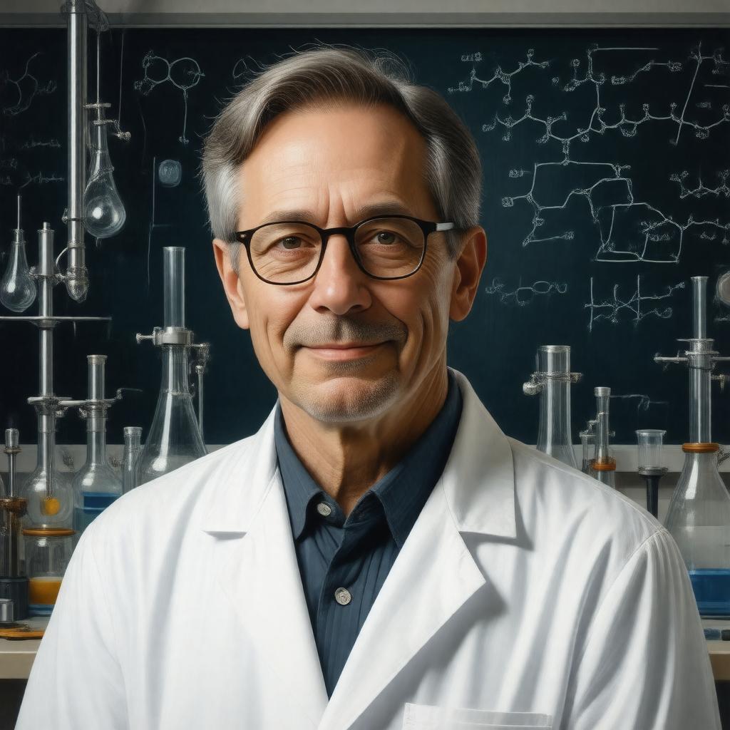 AI-created image of Jack Szostak