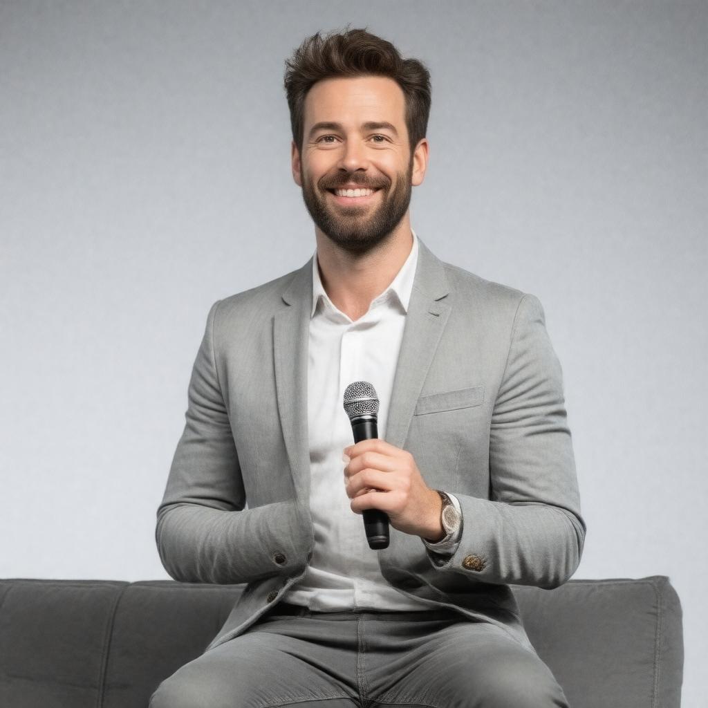 AI-created image of Jack Whitehall