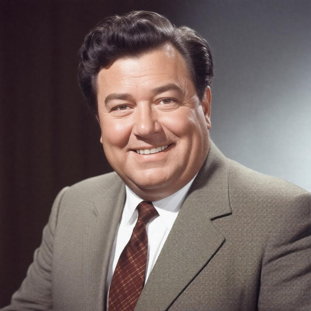 AI-created image of Jackie Gleason