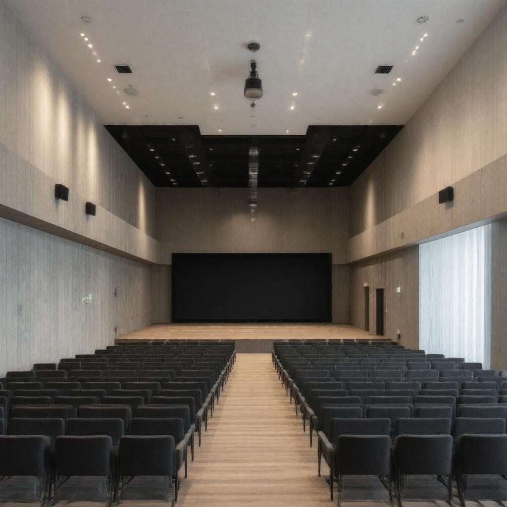 AI-created image of Jackie Maxwell Studio Theatre