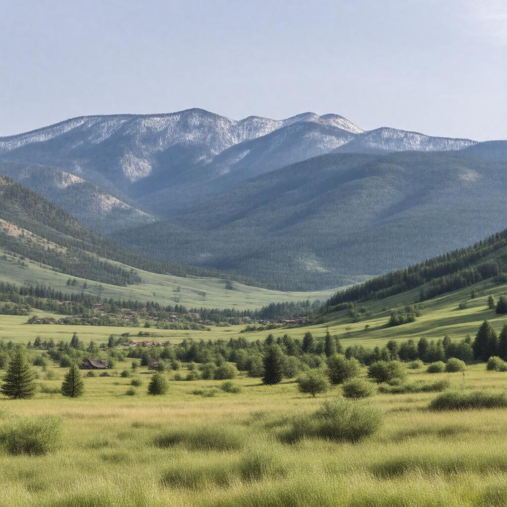 AI-created image of Jackson County, Colorado