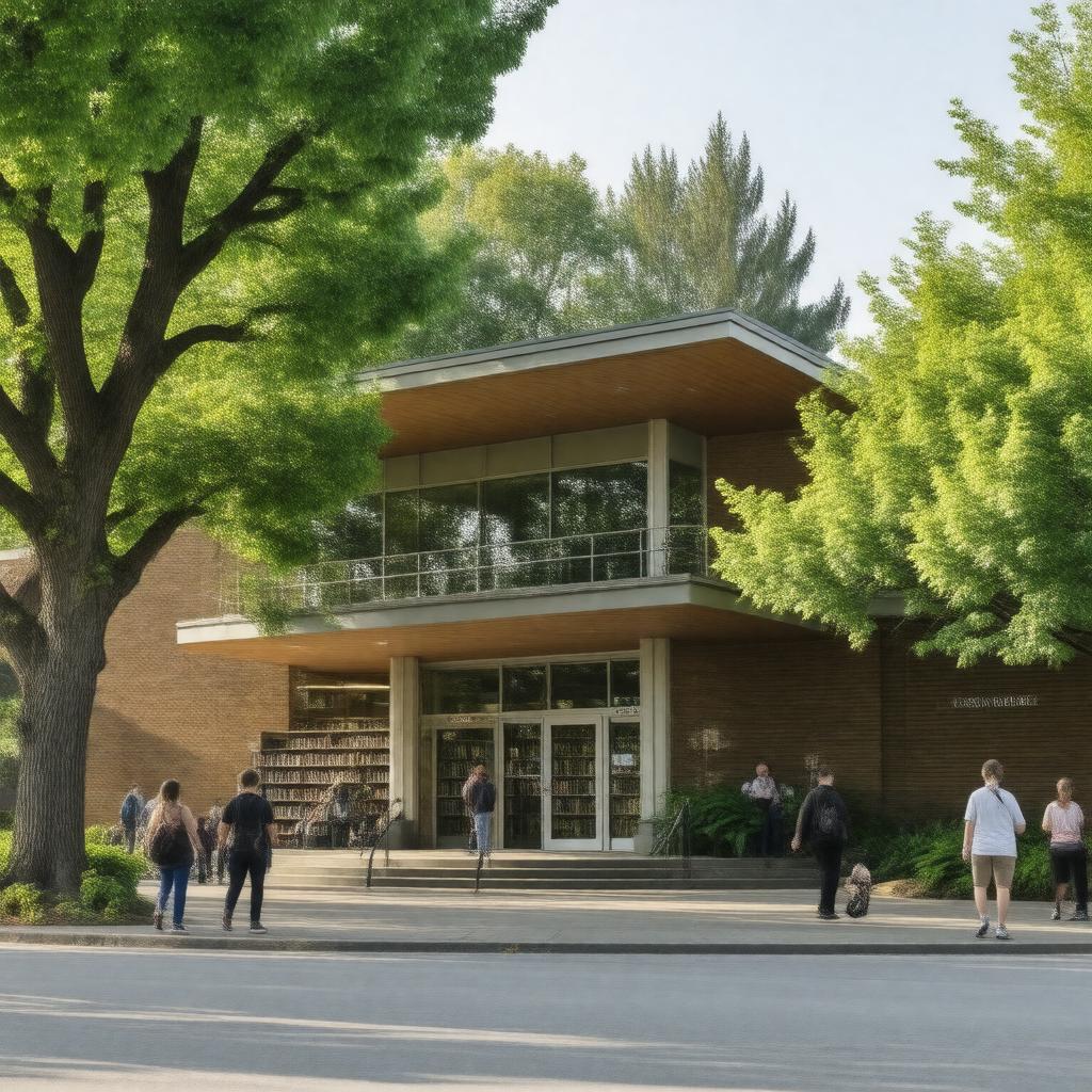 AI-created image of Jackson County Library Services