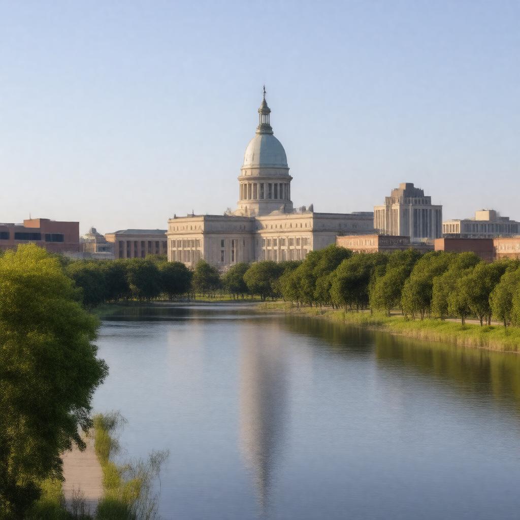 AI-created image of Jackson, Mississippi