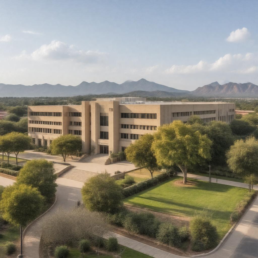 Click to view larger image AI-created image of Jackson School of Geosciences