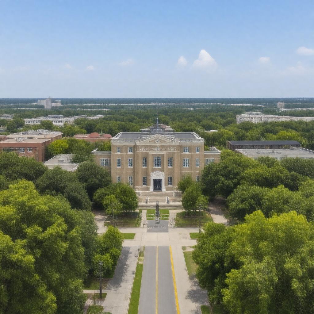 AI-created image of Jackson State University