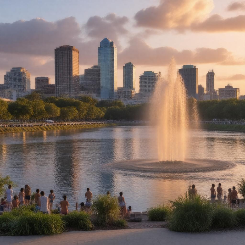 AI-created image of Jacksonville, Florida, USA