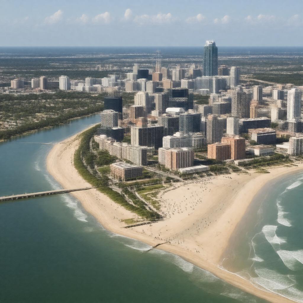 AI-created image of Jacksonville, Florida, United States