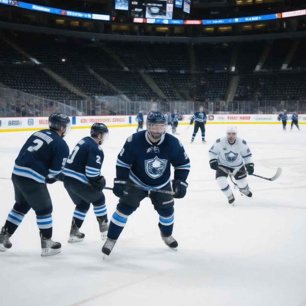 AI-created image of Jacksonville Icemen