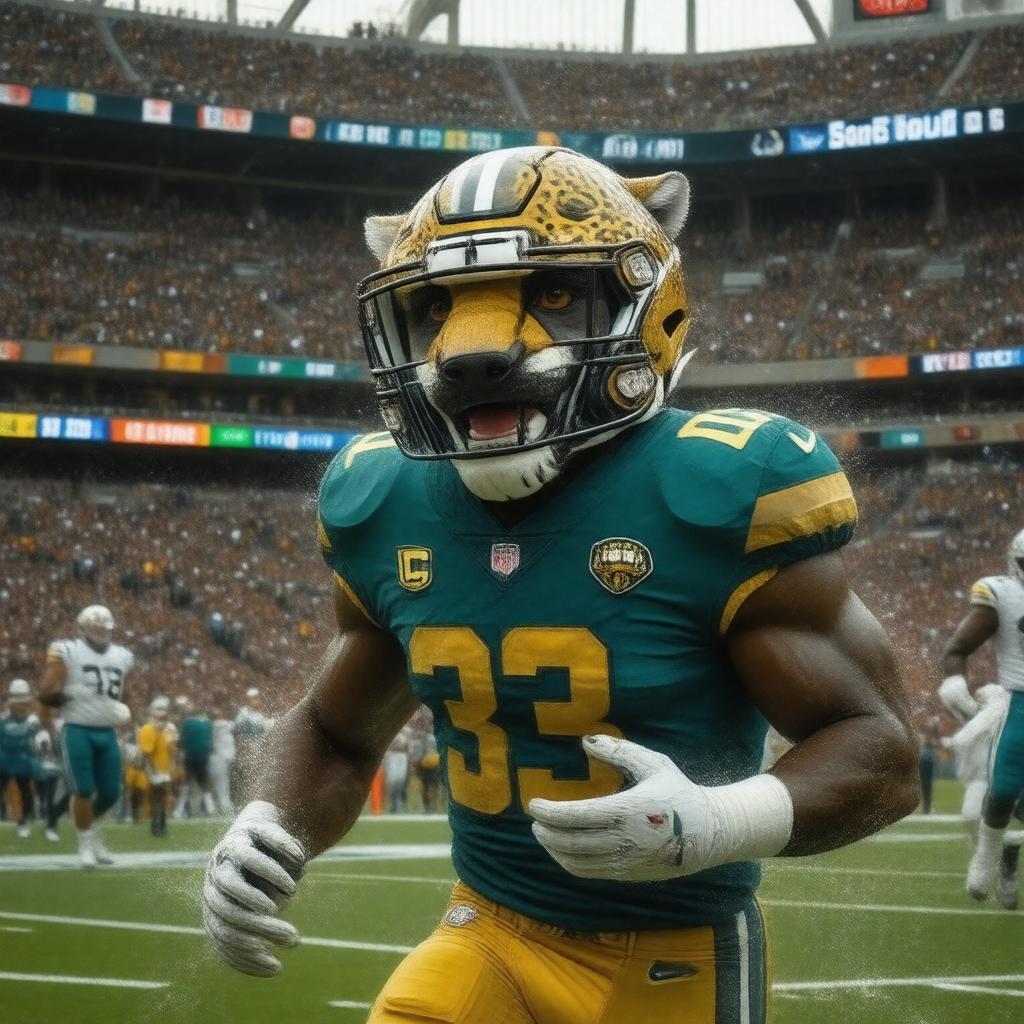 AI-created image of Jacksonville Jaguars