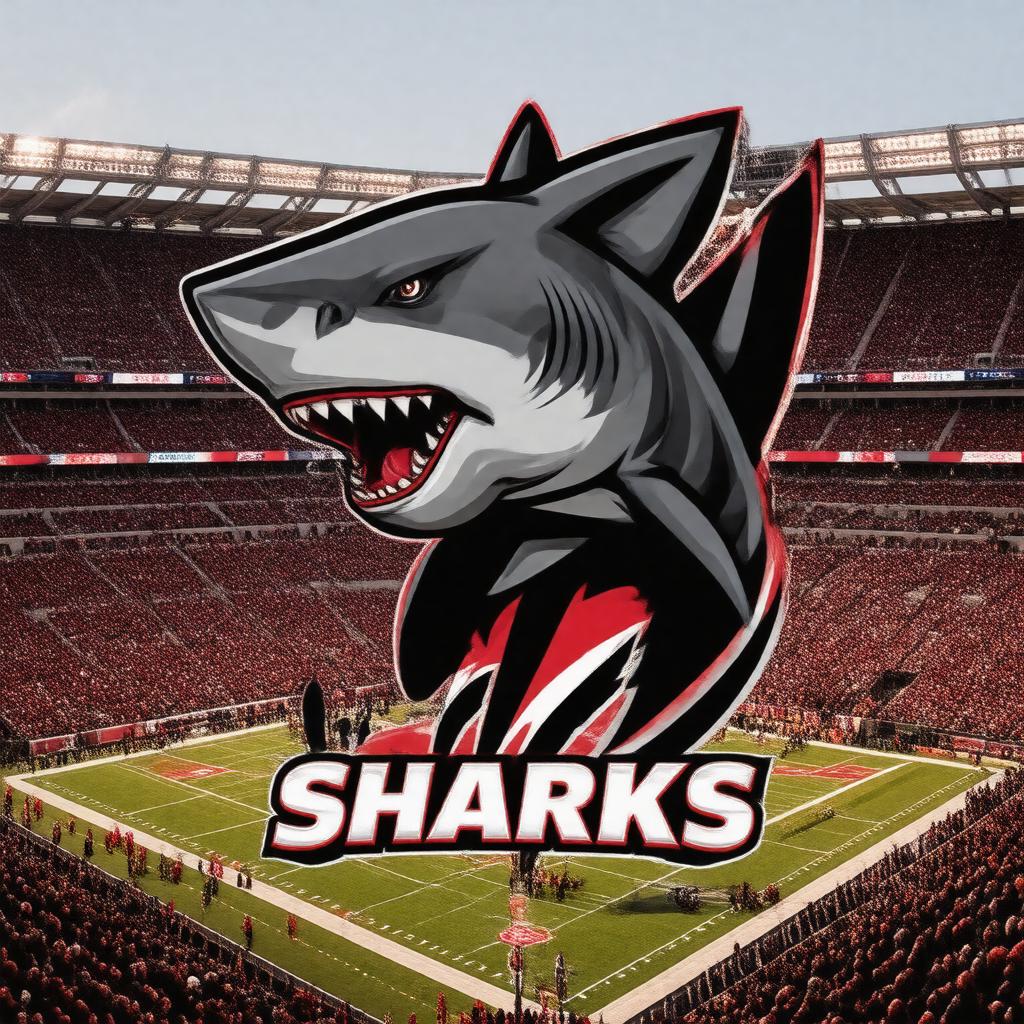 AI-created image of Jacksonville Sharks