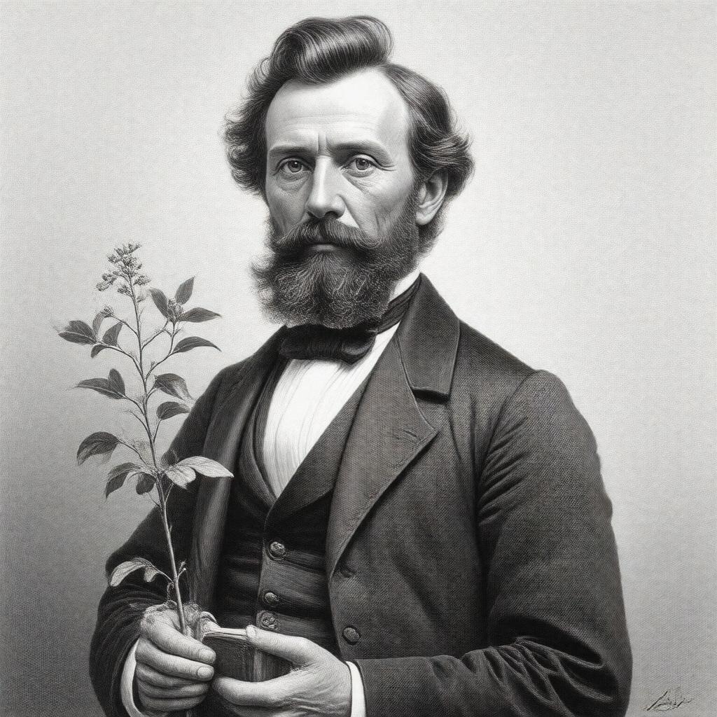 AI-created image of Jacob Bigelow