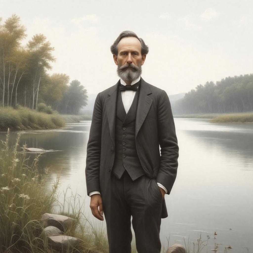 Click to view larger image AI-created image of Jacob V. Brower