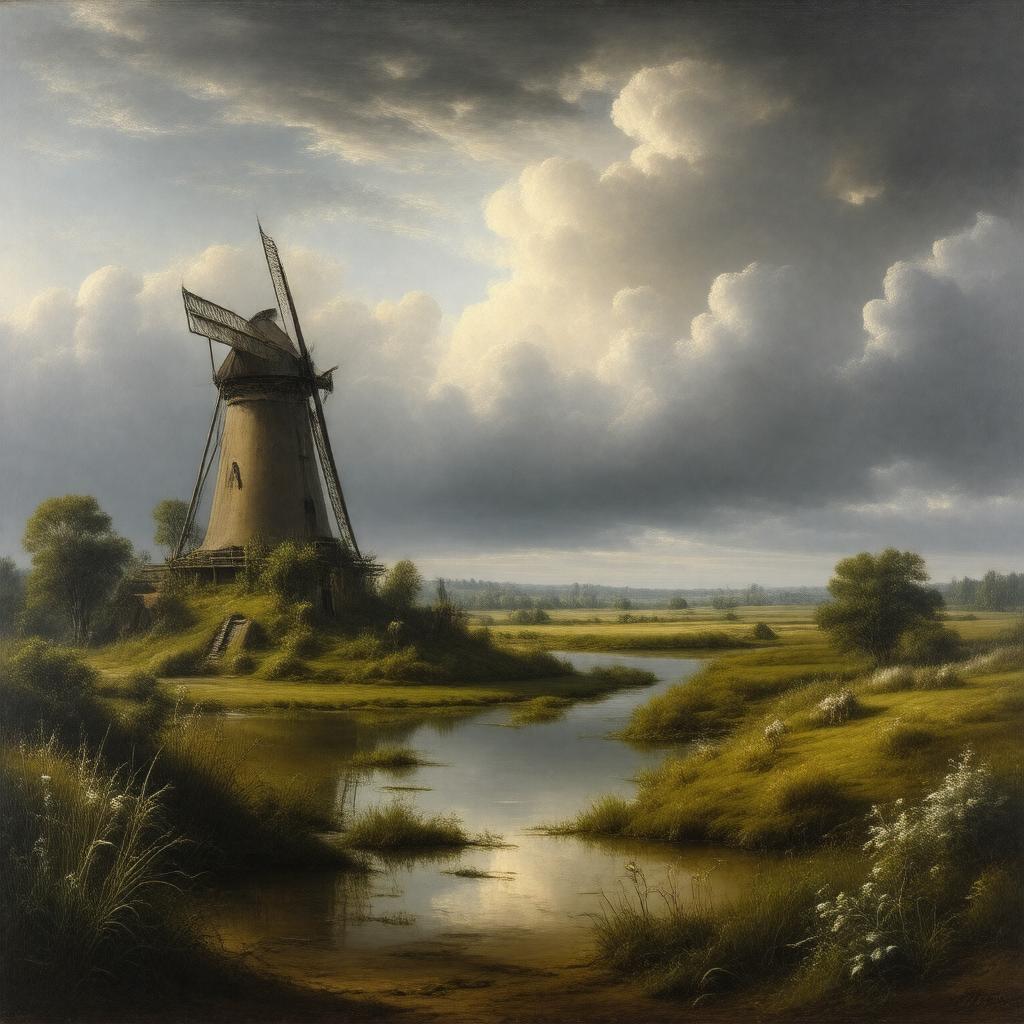 AI-created image of Jacob van Ruisdael