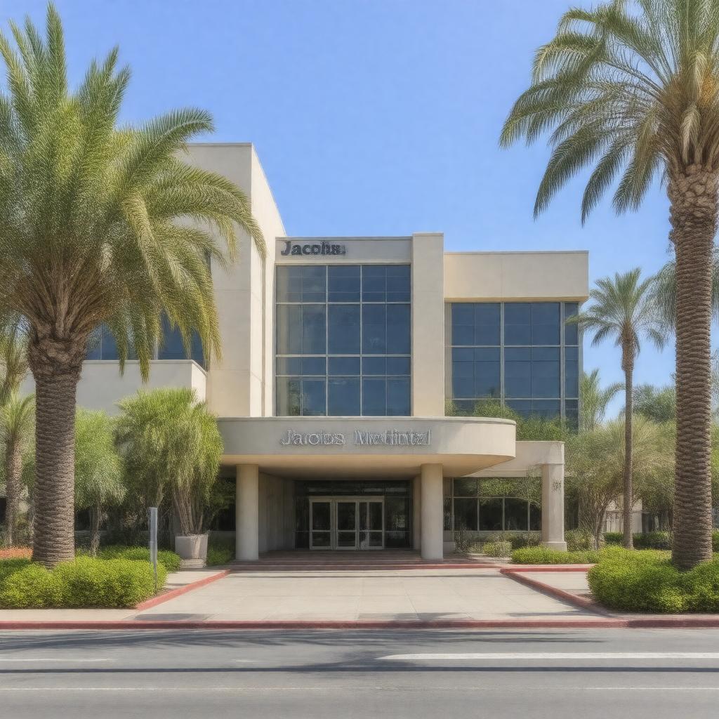 Click to view larger image AI-created image of Jacobs Medical Center