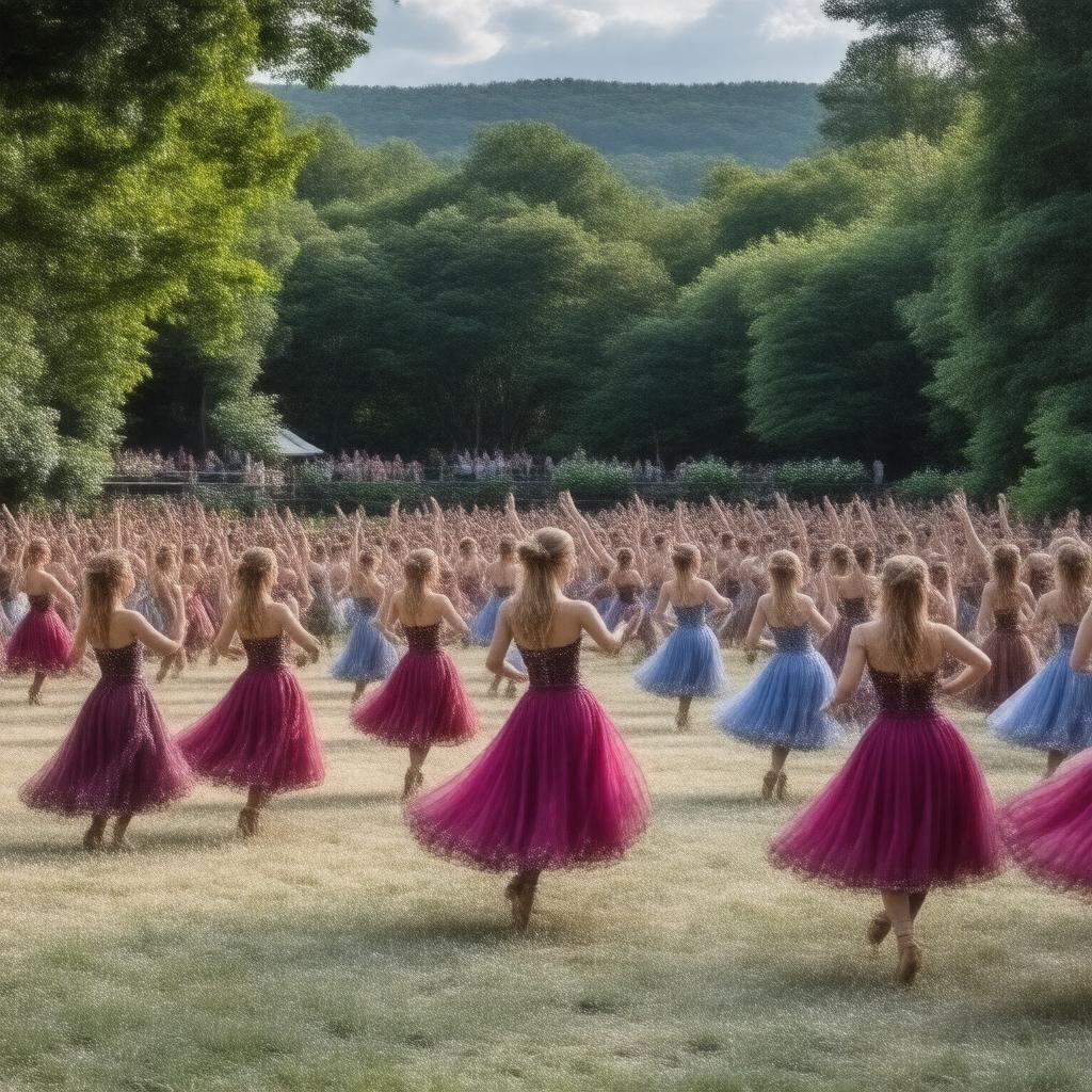 AI-created image of Jacob's Pillow Dance Festival