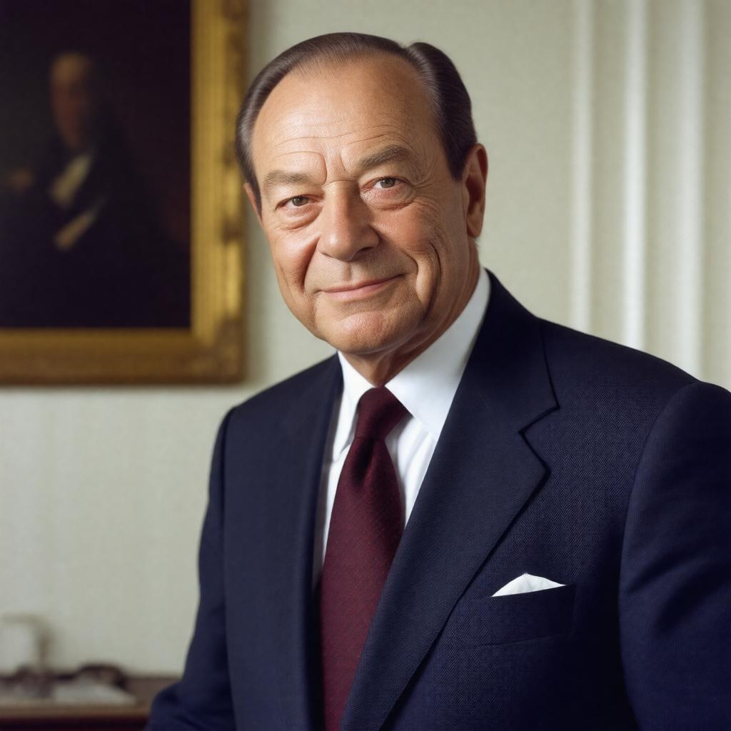 AI-created image of Jacques Chirac