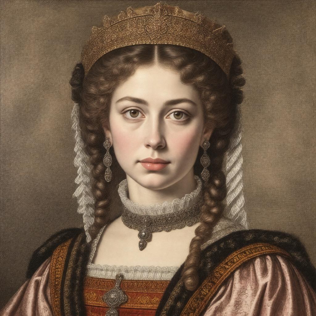 AI-created image of Jacquetta of Luxembourg