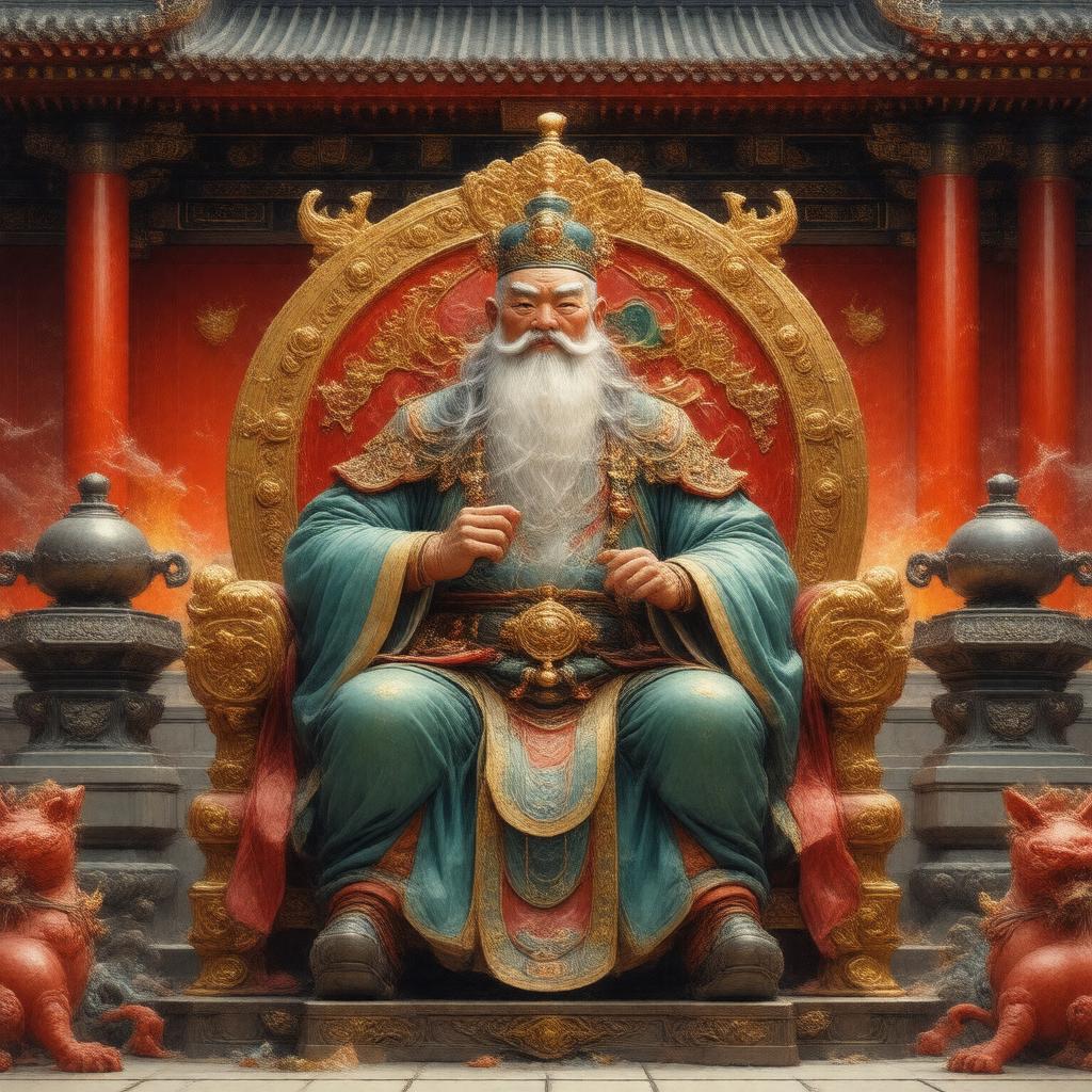 AI-created image of Jade Emperor