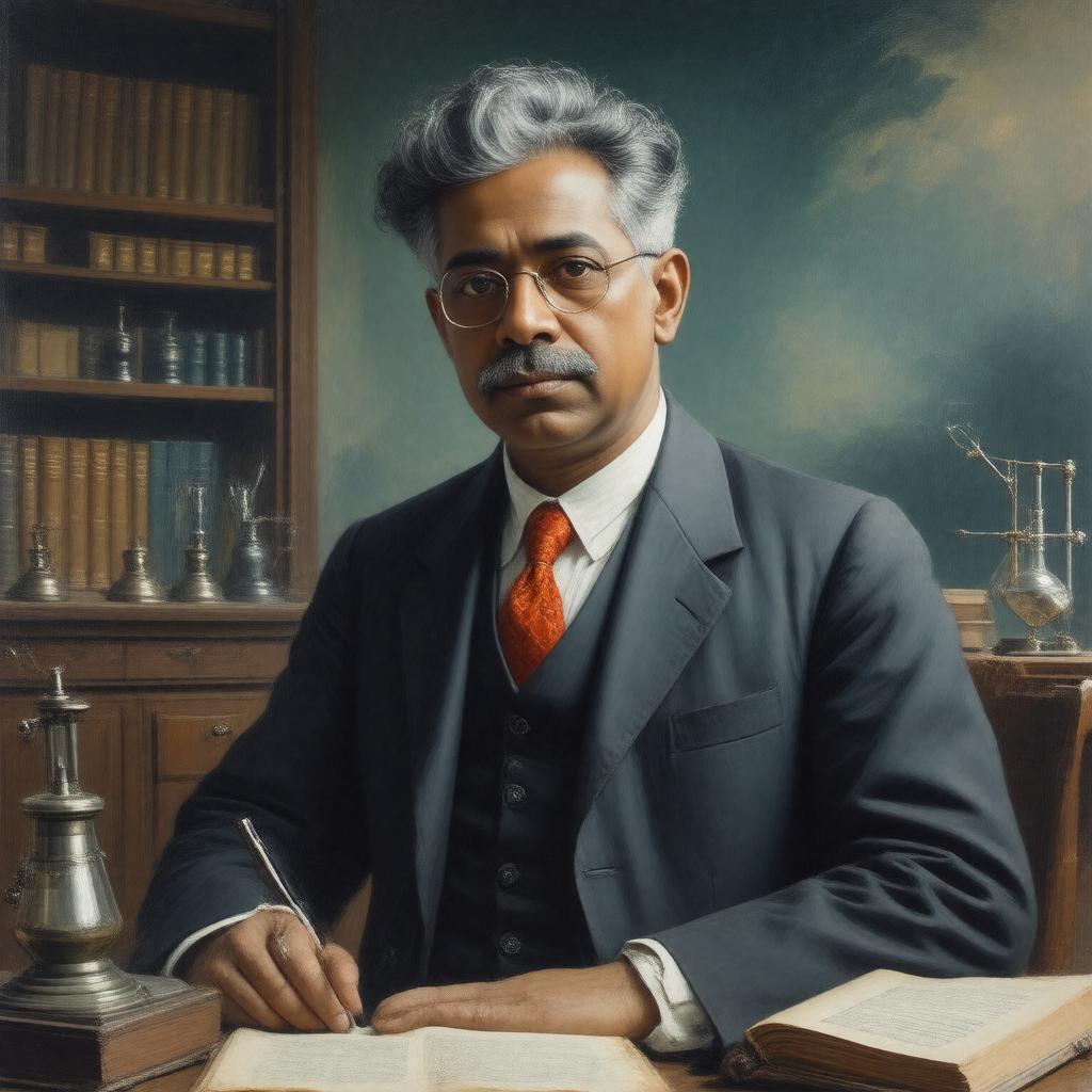 AI-created image of Jagadish Chandra Bose