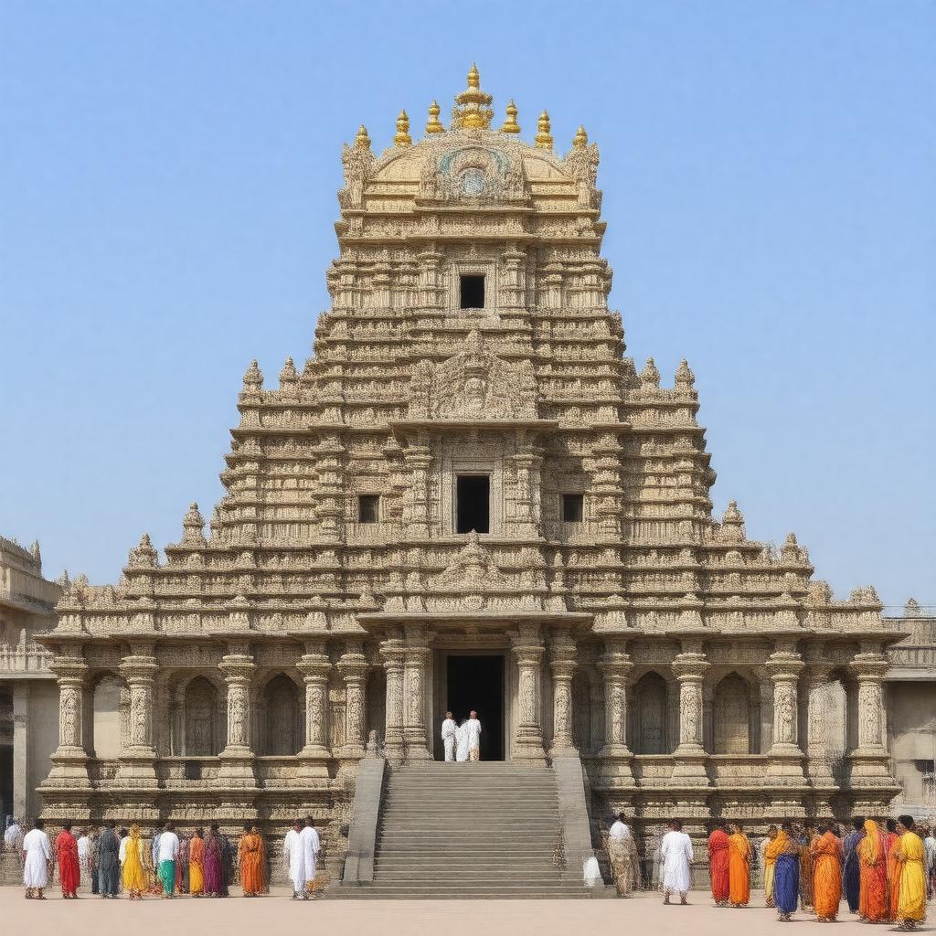 AI-created image of Jagannath Temple, Puri