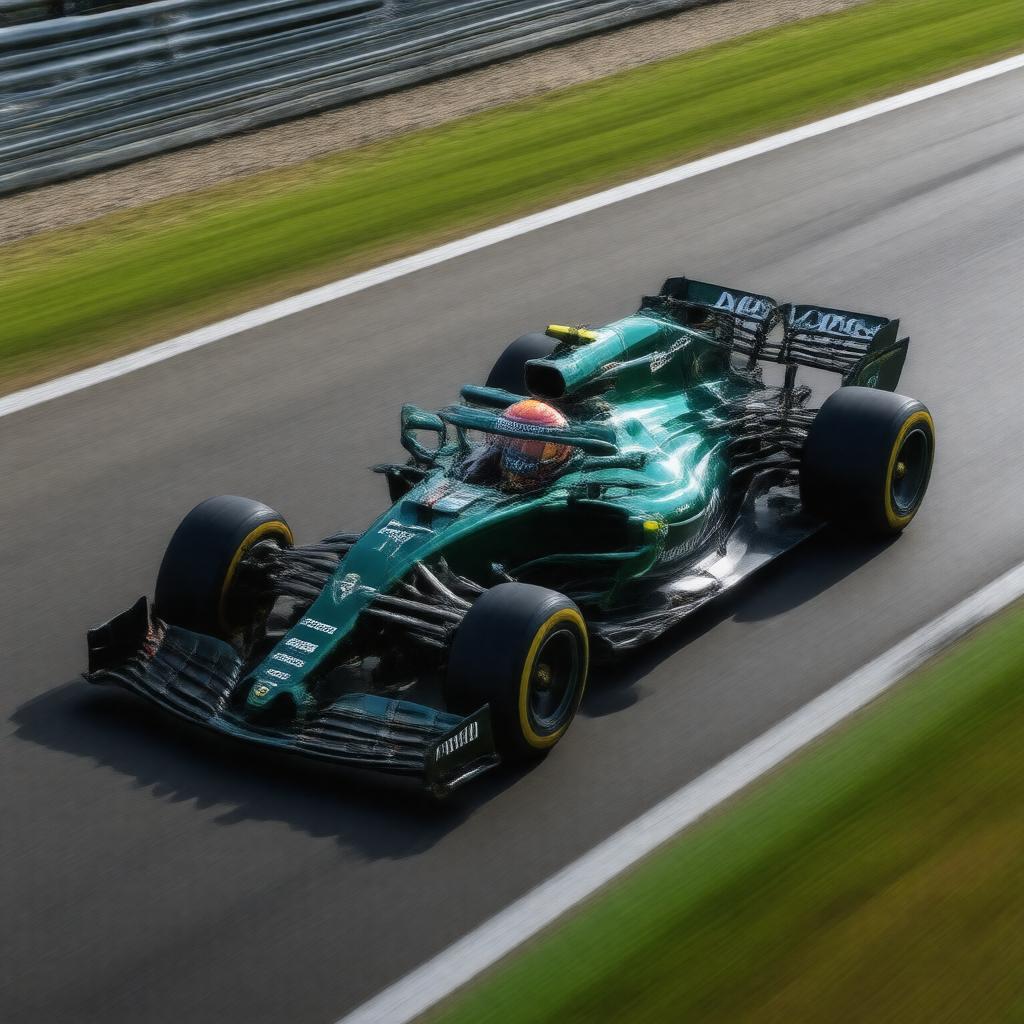 AI-created image of Jaguar Racing