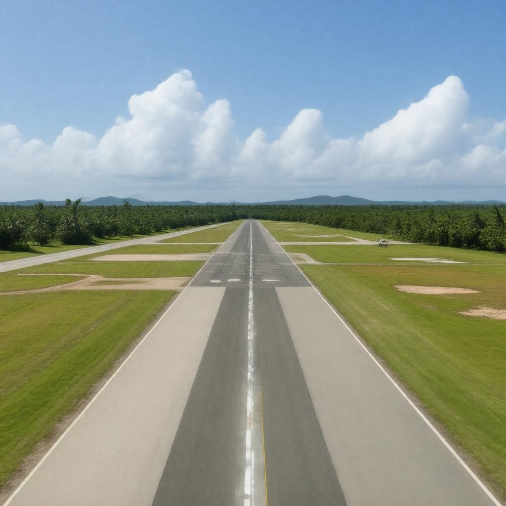 AI-created image of Jaime González Airport