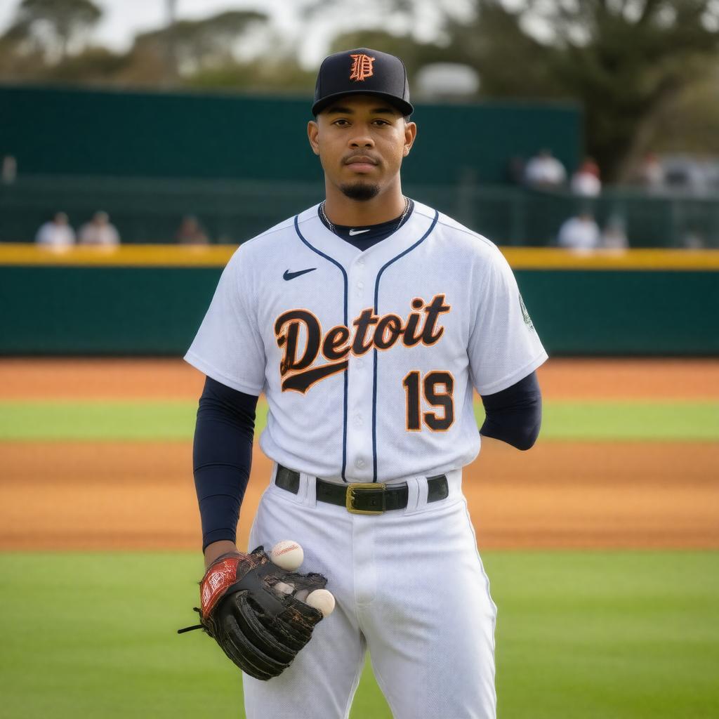 AI-created image of Jair Jurrjens