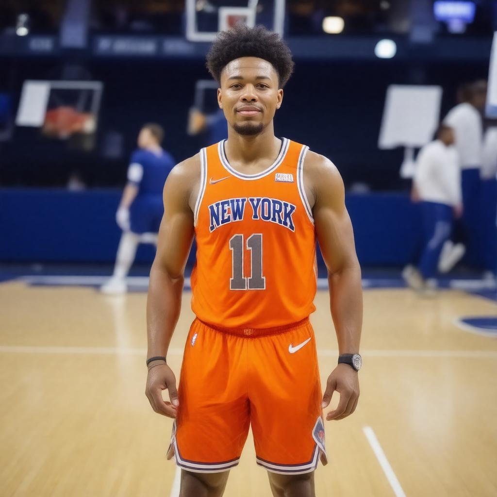 AI-created image of Jalen Brunson