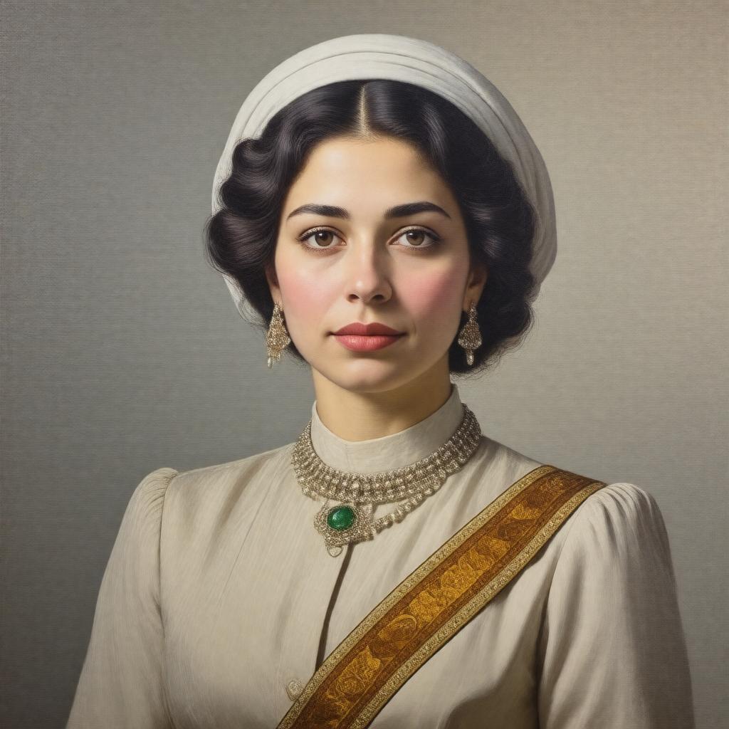 AI-created image of Jalila bint Zeid