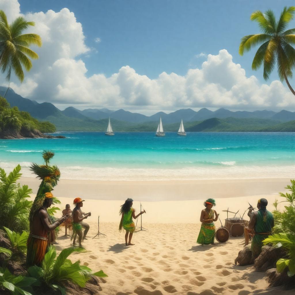 AI-created image of Jamaica