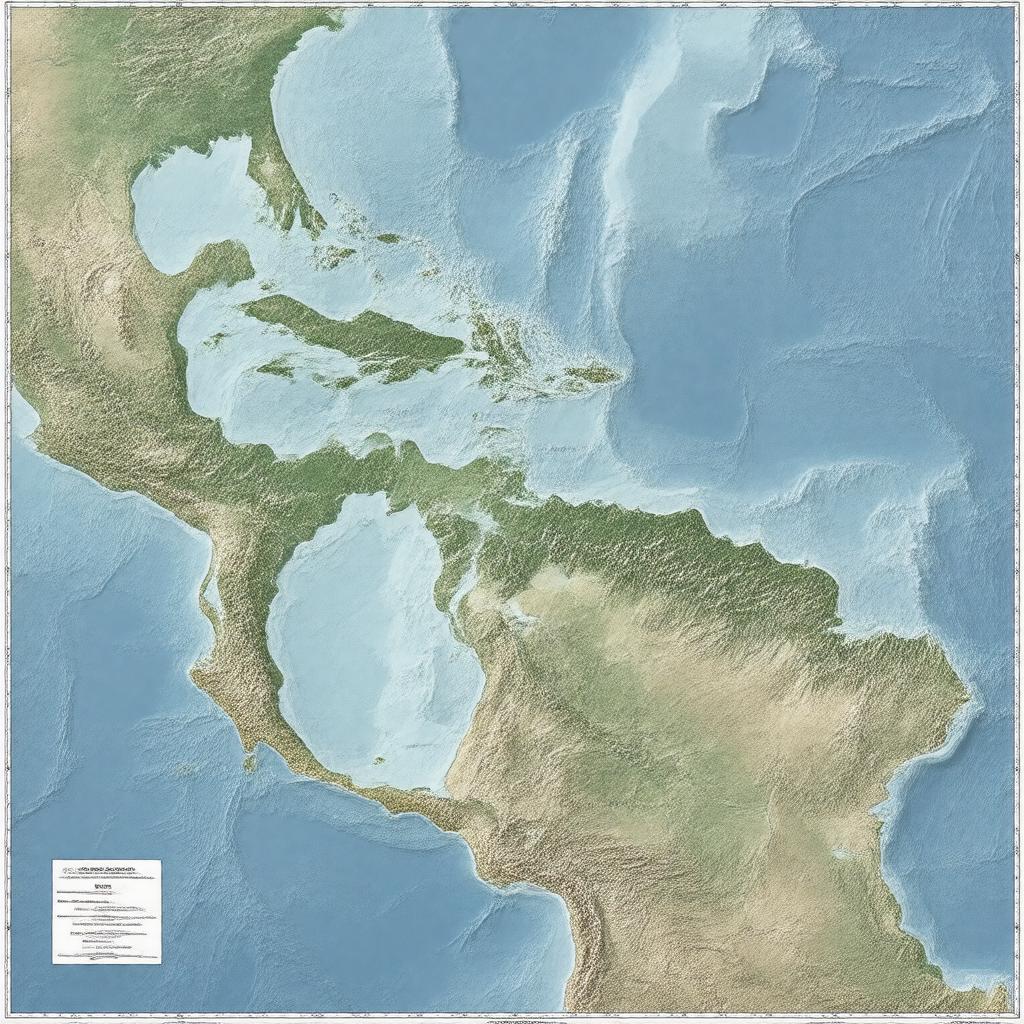 Click to view larger image AI-created image of Jamaica EEZ
