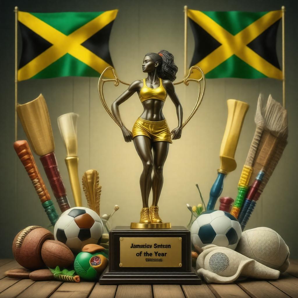 AI-created image of Jamaica Sportswoman of the Year