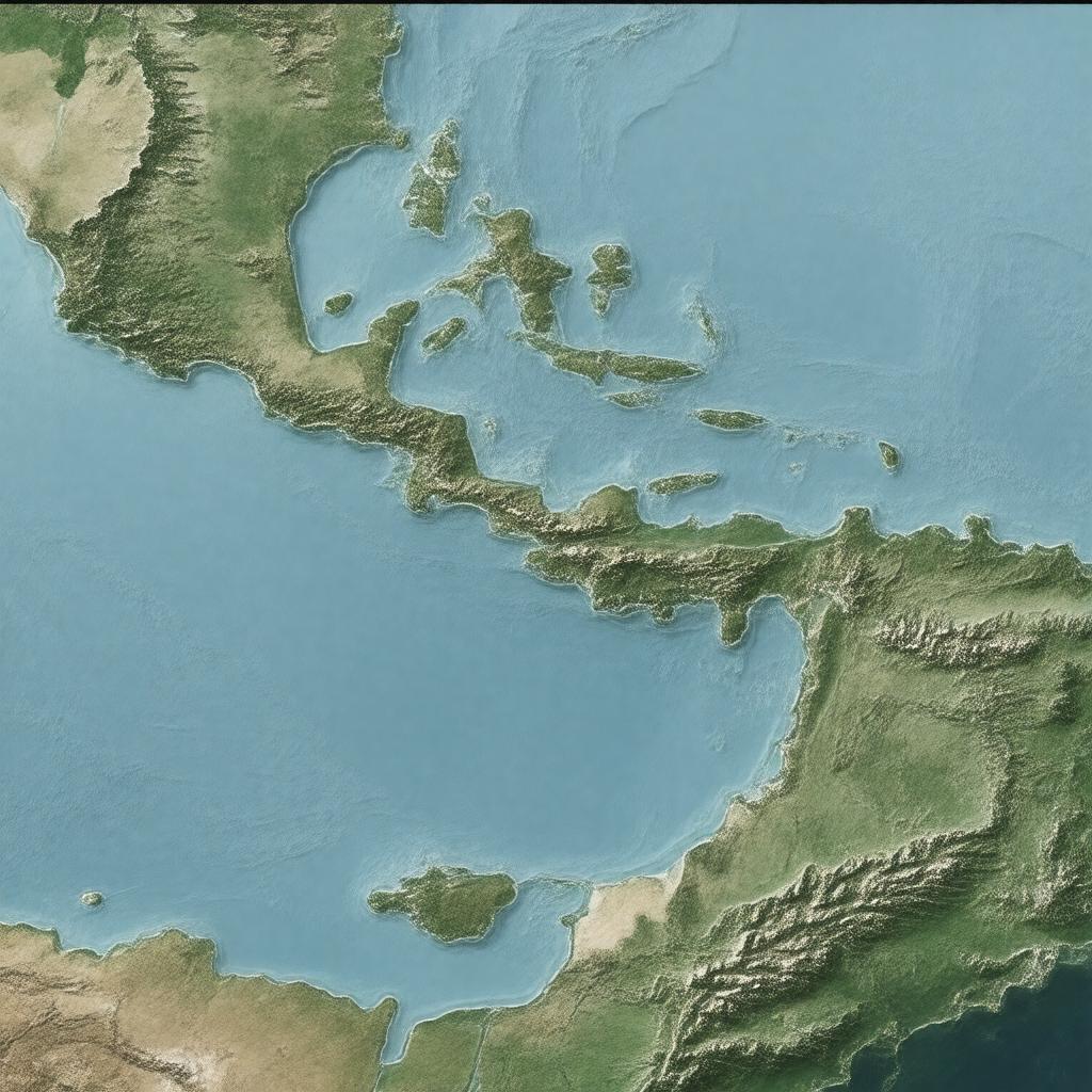 AI-created image of Jamaica contiguous zone