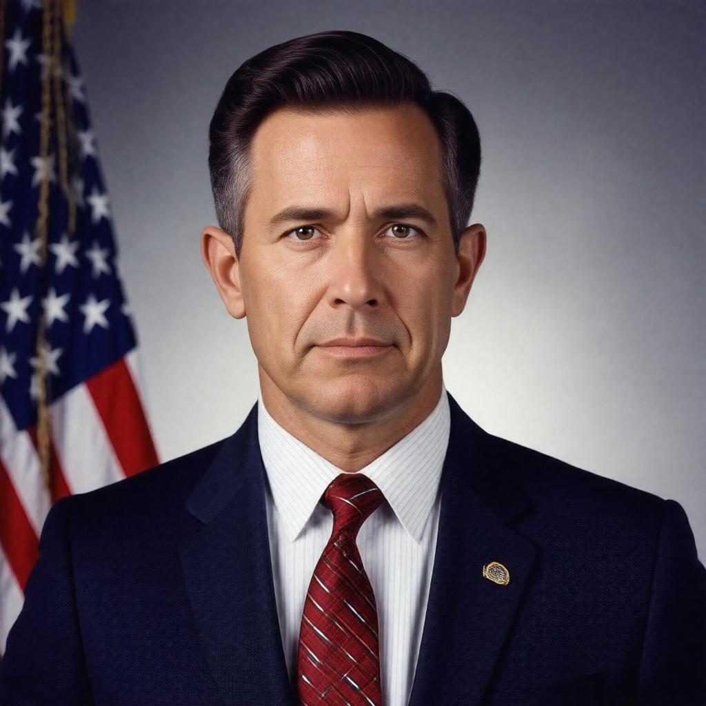 AI-created image of James Abourezk