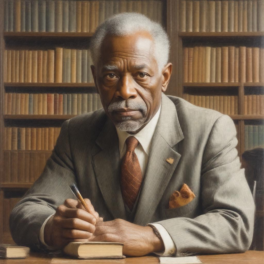 AI-created image of James Alan McPherson