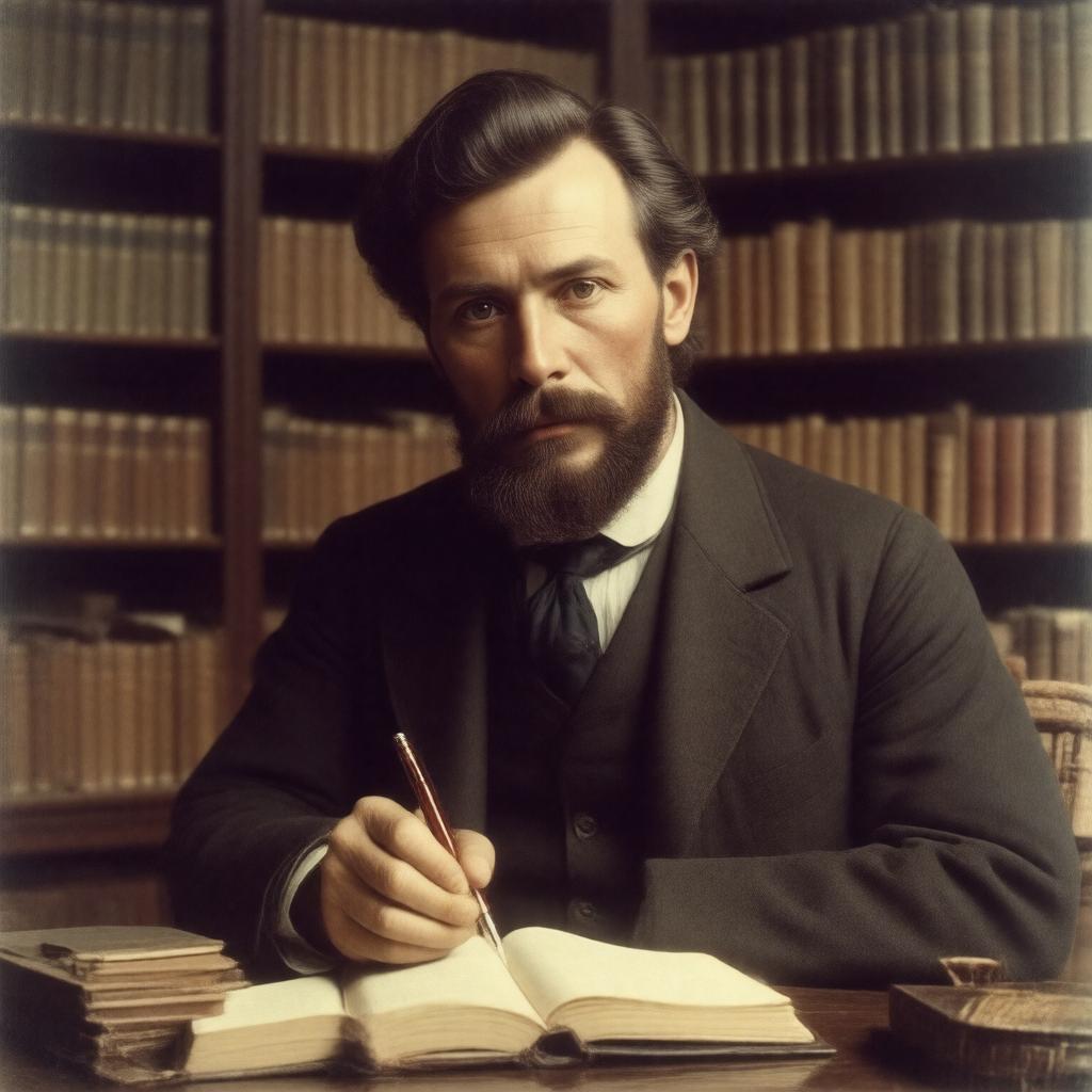 AI-created image of James Alexander Thom