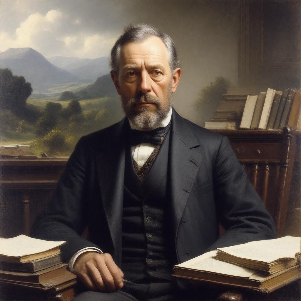 AI-created image of James Anthony Froude