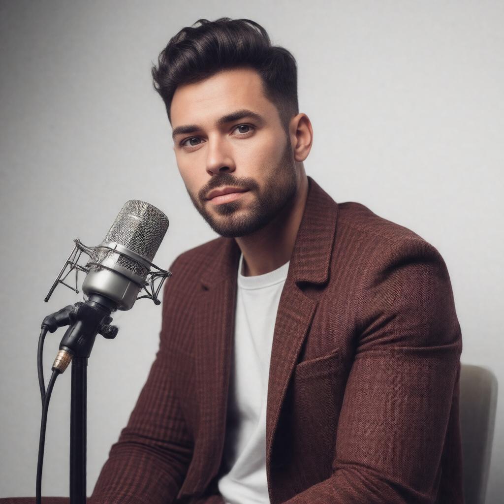 AI-created image of James Arthur