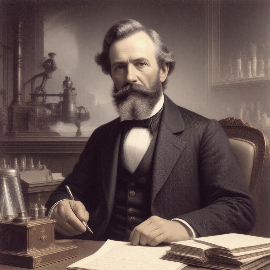 AI-created image of James B. Francis