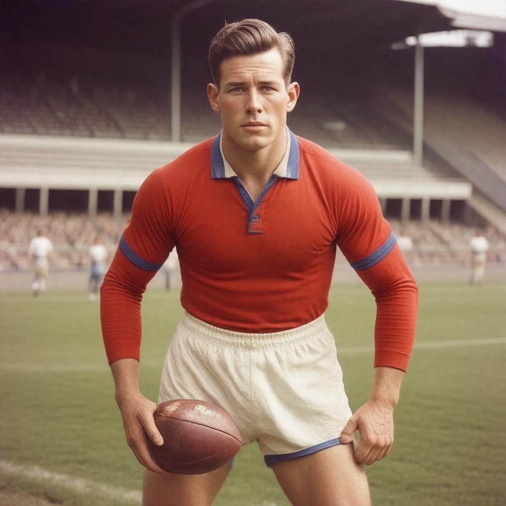 AI-created image of James Barrett (Australian footballer)