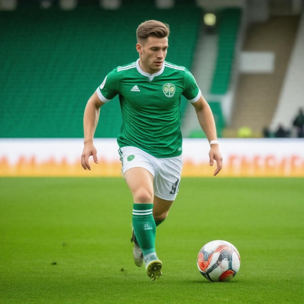 AI-created image of James Barrett (Irish footballer)