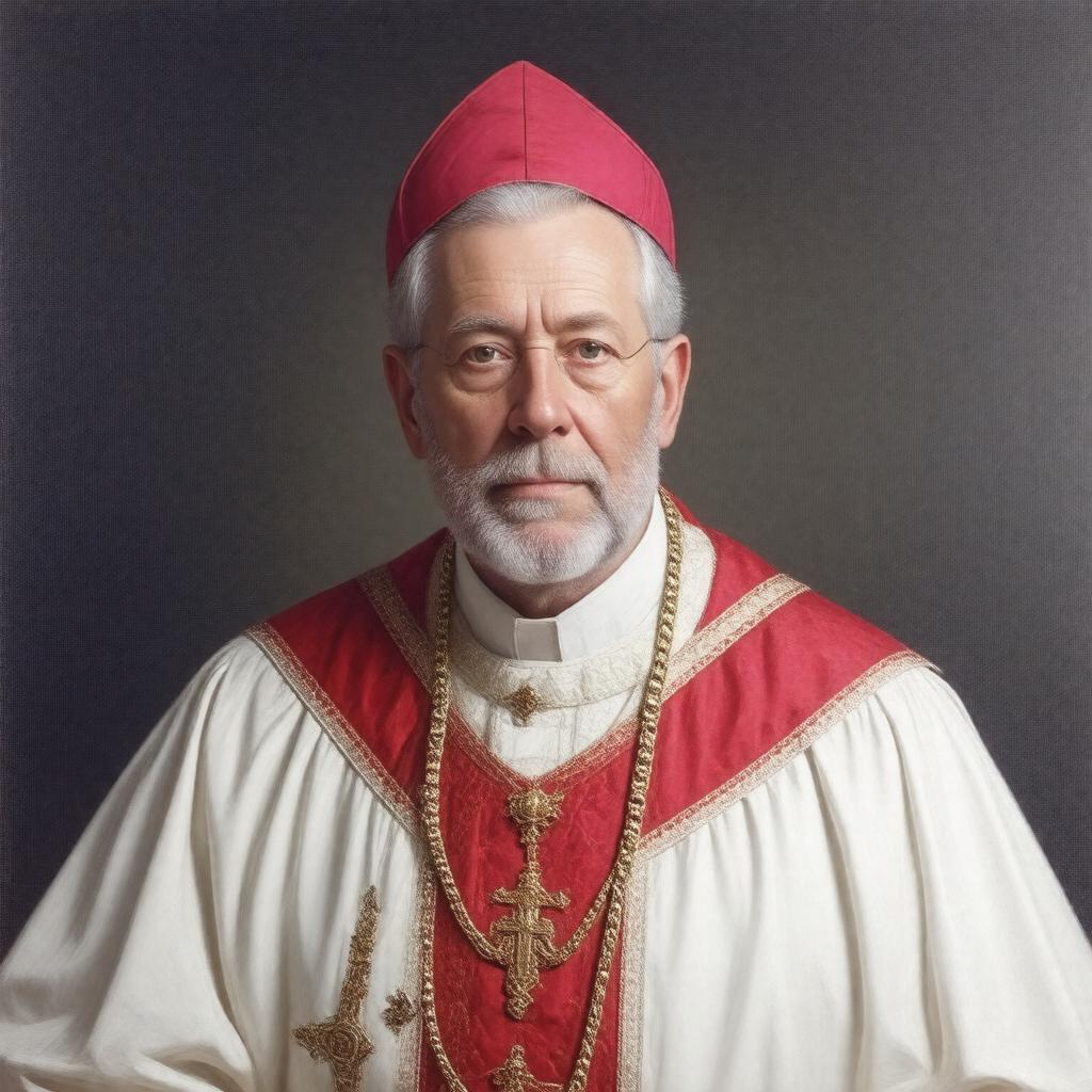 AI-created image of James Barrett (bishop)